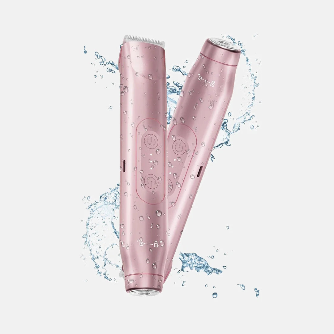 SilkEdge™ 2-in-1 Painless Bikini Hair Trimmer