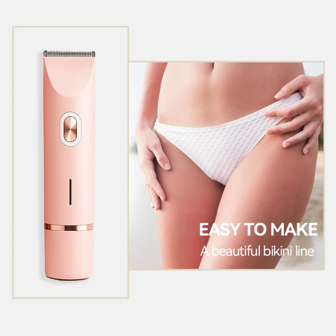 SilkEdge™ 2-in-1 Painless Bikini Hair Trimmer