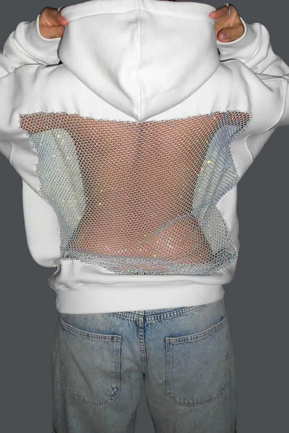 Serena Crystal Hoodie